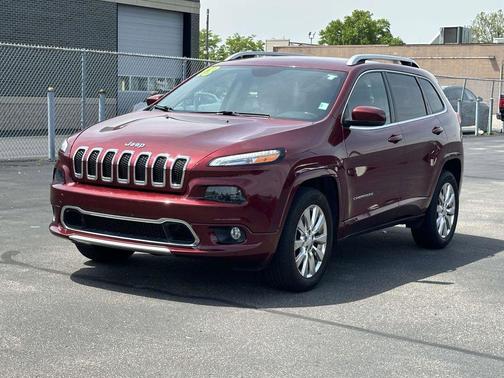 Velvet Red Pearlcoat 2018 Jeep Cherokee Overland