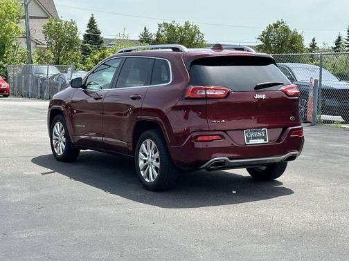 Velvet Red Pearlcoat 2018 Jeep Cherokee Overland