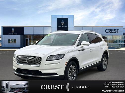 Pristine White 2021 Lincoln Nautilus Standard