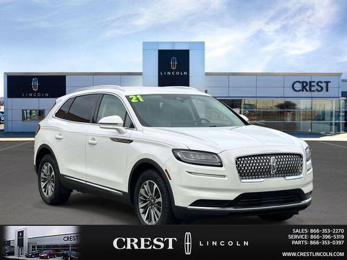 Pristine White 2021 Lincoln Nautilus Standard