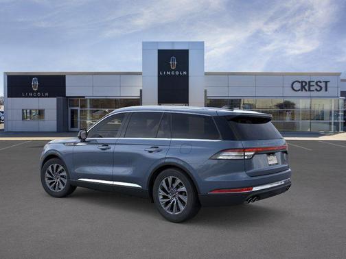 whisper blue metallic clearcoat 2026 Lincoln Aviator Premiere