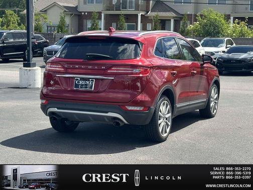 Ruby Red Metallic Tinted Clearcoat 2019 Lincoln MKC Reserve