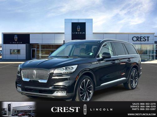 Infinite Black Metallic 2020 Lincoln Aviator Reserve AWD