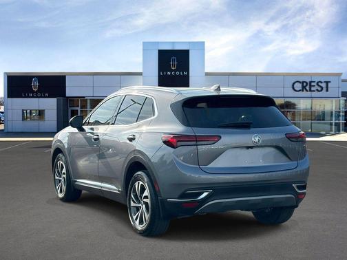Satin Steel Metallic 2022 Buick Envision FWD Essence