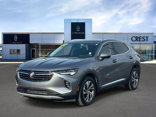 Satin Steel Metallic 2022 Buick Envision FWD Essence