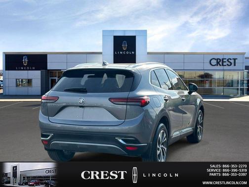 Satin Steel Metallic 2022 Buick Envision FWD Essence