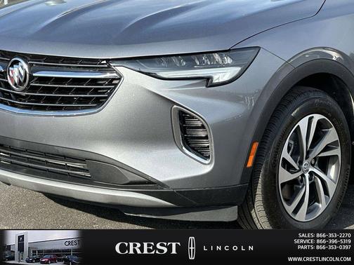 Satin Steel Metallic 2022 Buick Envision FWD Essence