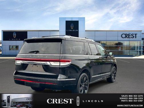 Infinite Black Metallic Clearcoat 2023 Lincoln Navigator Reserve