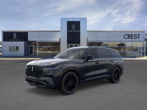 Infinite Black Metallic Clearcoat 2026 Lincoln Aviator Reserve AWD