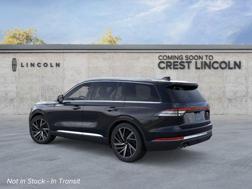 Infinite Black Metallic Clearcoat 2026 Lincoln Aviator Reserve AWD