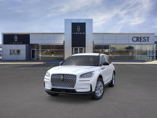 pristine white metallic tri-coat 2026 Lincoln Corsair Premiere