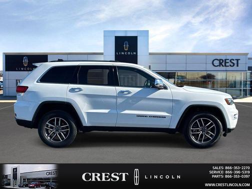Bright White Clearcoat 2021 Jeep Grand Cherokee Limited
