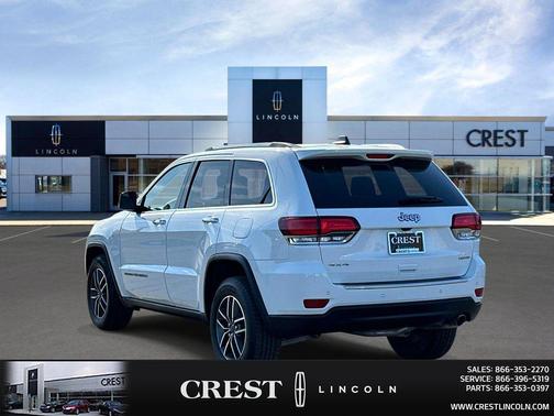 Bright White Clearcoat 2021 Jeep Grand Cherokee Limited