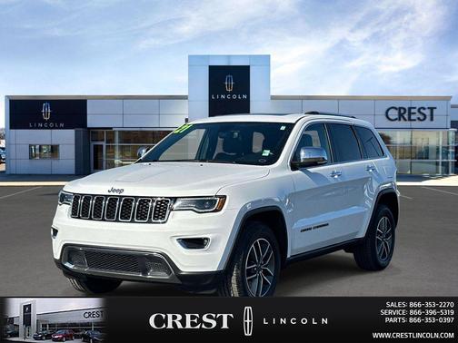 Bright White Clearcoat 2021 Jeep Grand Cherokee Limited