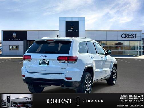 Bright White Clearcoat 2021 Jeep Grand Cherokee Limited