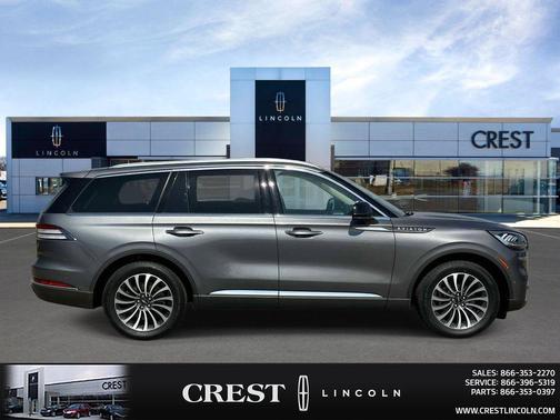Asher Gray Metallic Clearcoat 2022 Lincoln Aviator Reserve AWD