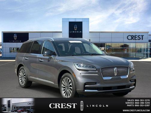 Asher Gray Metallic Clearcoat 2022 Lincoln Aviator Reserve AWD