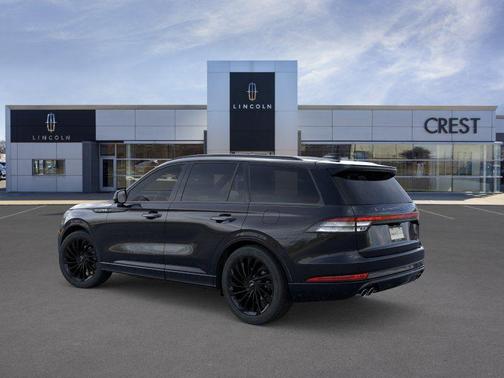 Infinite Black Metallic Clearcoat 2026 Lincoln Aviator Reserve AWD