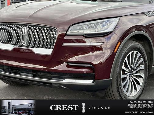 Diamond Red Metallic Tinted Clearcoat 2023 Lincoln Aviator Standard AWD