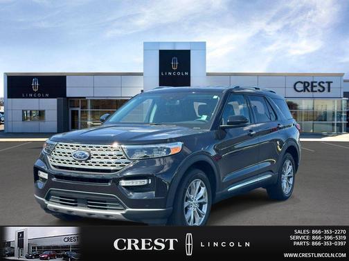 Black Metallic 2023 Ford Explorer Limited