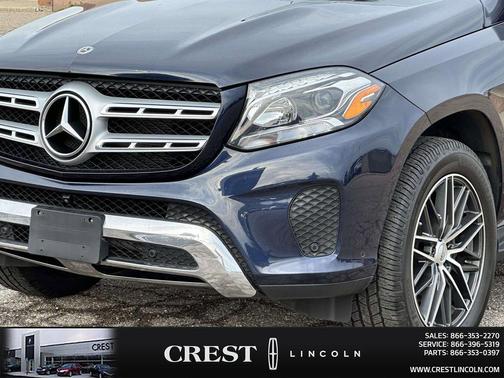 Blue 2019 Mercedes-Benz GLS 450 4MATIC
