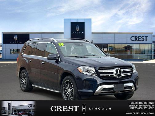 Blue 2019 Mercedes-Benz GLS 450 4MATIC