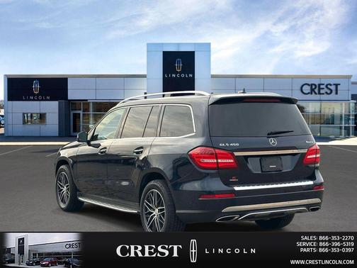 Blue 2019 Mercedes-Benz GLS 450 4MATIC
