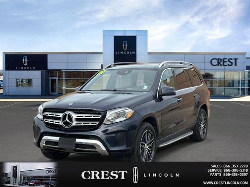 Blue 2019 Mercedes-Benz GLS 450 4MATIC
