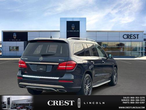 Blue 2019 Mercedes-Benz GLS 450 4MATIC