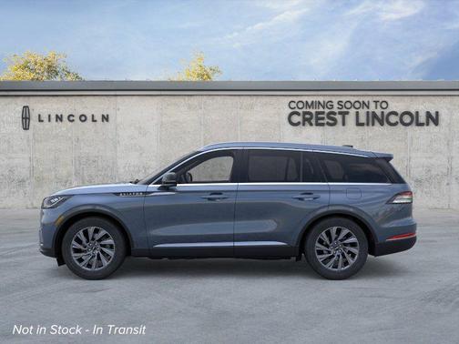 Whisper Blue Metallic Clearcoat 2026 Lincoln Aviator Premiere
