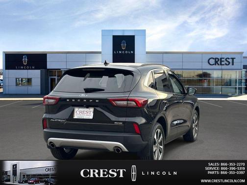 Agate Black Metallic 2024 Ford Escape Platinum