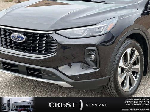 Agate Black Metallic 2024 Ford Escape Platinum