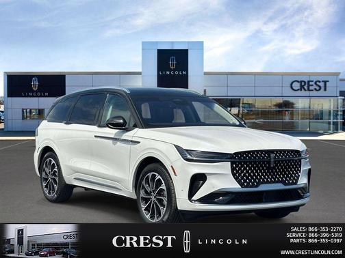 White Platinum Metallic Tri-Coat 2024 Lincoln Nautilus Reserve