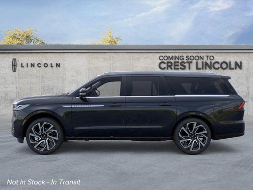 Infinite Black Metallic Clearcoat 2026 Lincoln Navigator Reserve