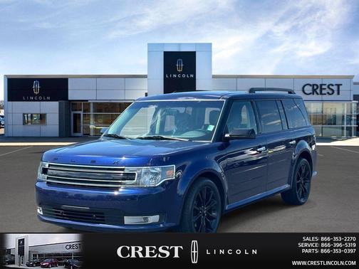 Kona Blue Metallic 2016 Ford Flex SEL