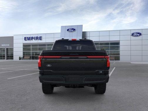 Agate Black Metallic 2025 Ford F-150 Lightning Platinum
