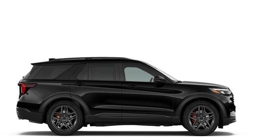 Agate Black Metallic 2026 Ford Explorer ST