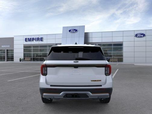 Space White Metallic 2026 Ford Explorer Tremor