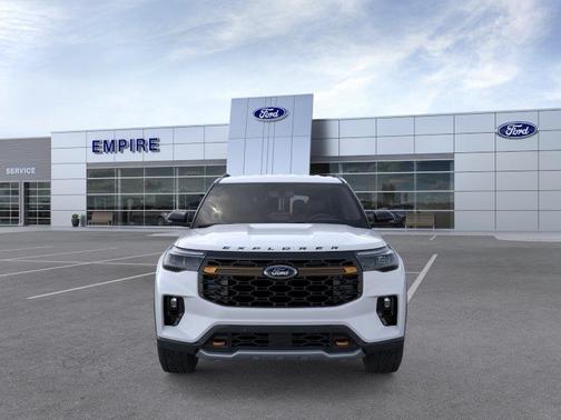 Space White Metallic 2026 Ford Explorer Tremor