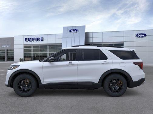 Space White Metallic 2026 Ford Explorer Tremor