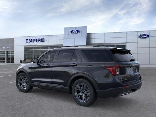 Agate Black Metallic 2026 Ford Explorer Active