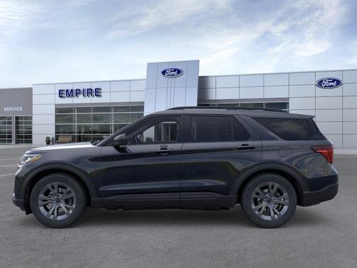 Agate Black Metallic 2026 Ford Explorer Active