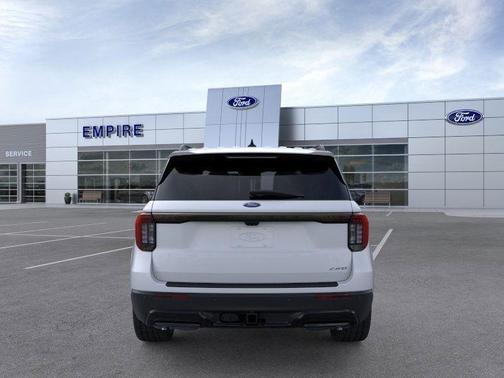 Space White Metallic 2026 Ford Explorer ST-Line