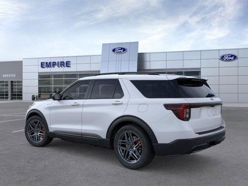 Space White Metallic 2026 Ford Explorer ST-Line