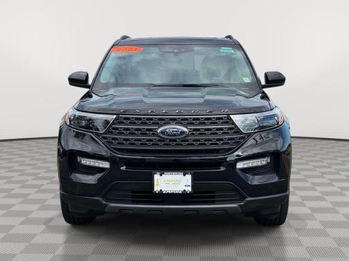 Agate Black Metallic 2023 Ford Explorer XLT