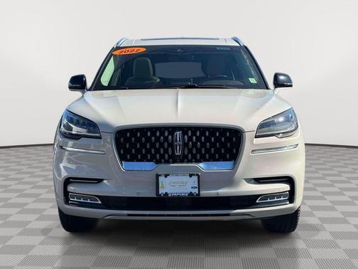 Ceramic Pearl Metallic 2022 Lincoln Aviator Grand Touring