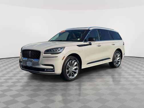 Ceramic Pearl Metallic 2022 Lincoln Aviator Grand Touring