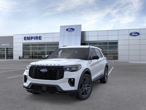 White Metallic 2026 Ford Explorer ST-Line