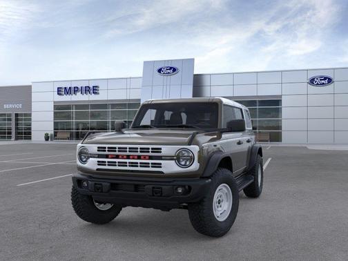 Gray 2026 Ford Bronco Heritage Edition