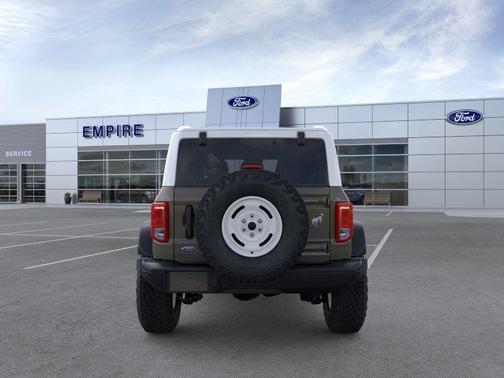Gray 2026 Ford Bronco Heritage Edition